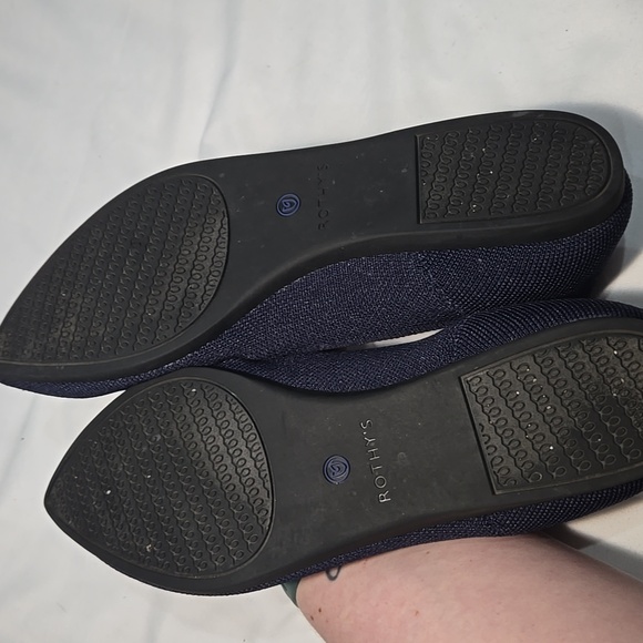 Rothy’s pointed toe Navy flats Size 10 - Picture 5 of 5